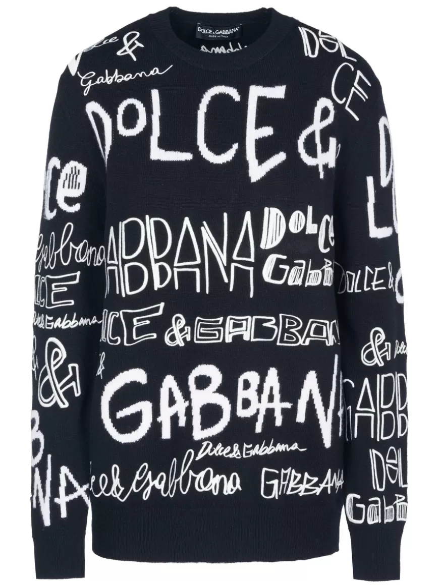 Dolce & Gabbana Pullover Black Cheap