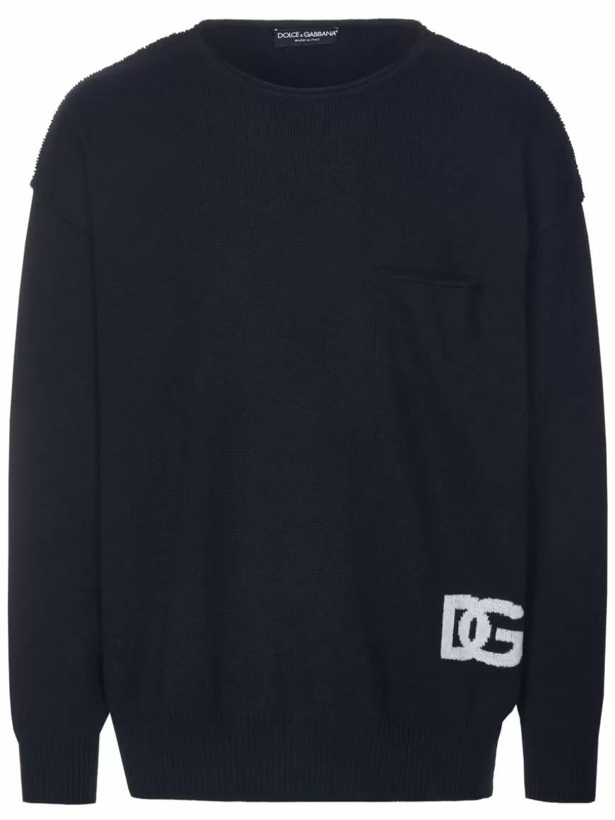 Dolce & Gabbana Pullover Black Outlet