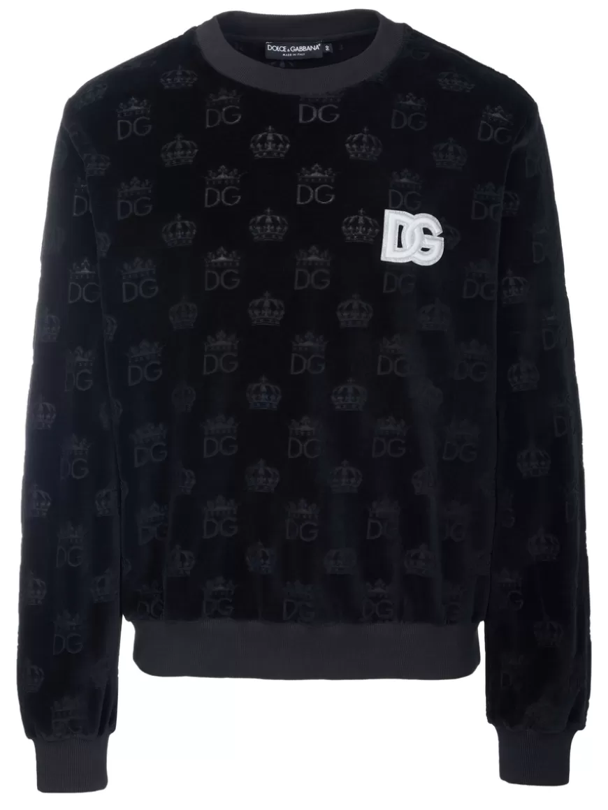 Dolce & Gabbana Pullover Black Outlet