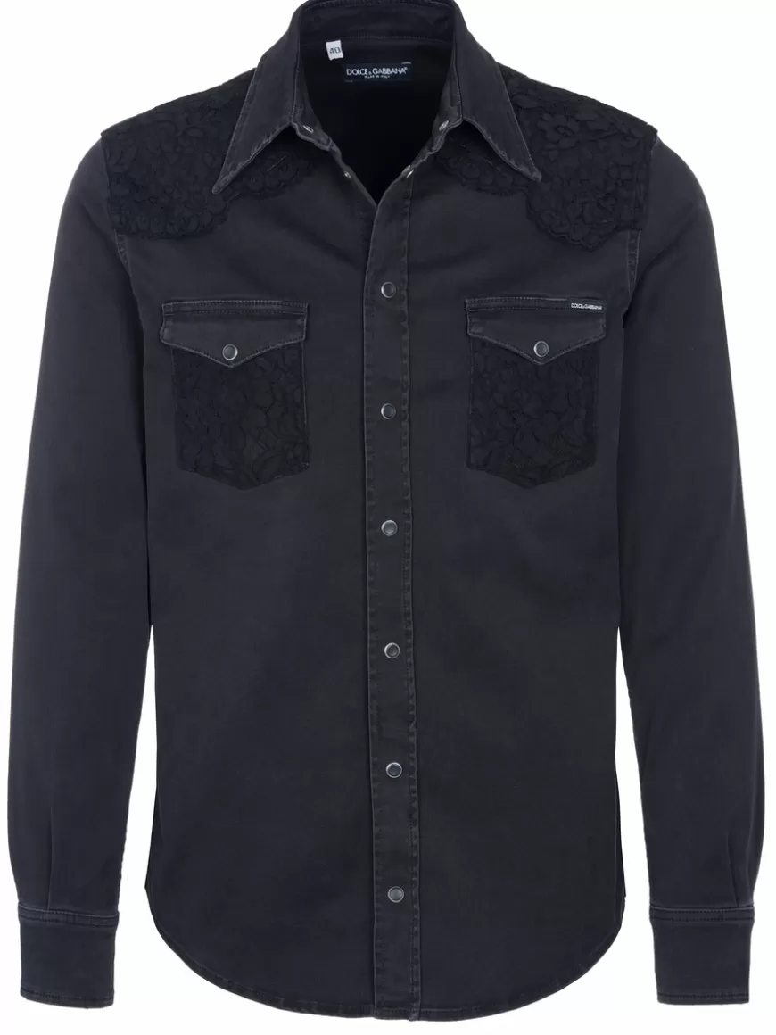 Dolce & Gabbana Shirt Black Discount