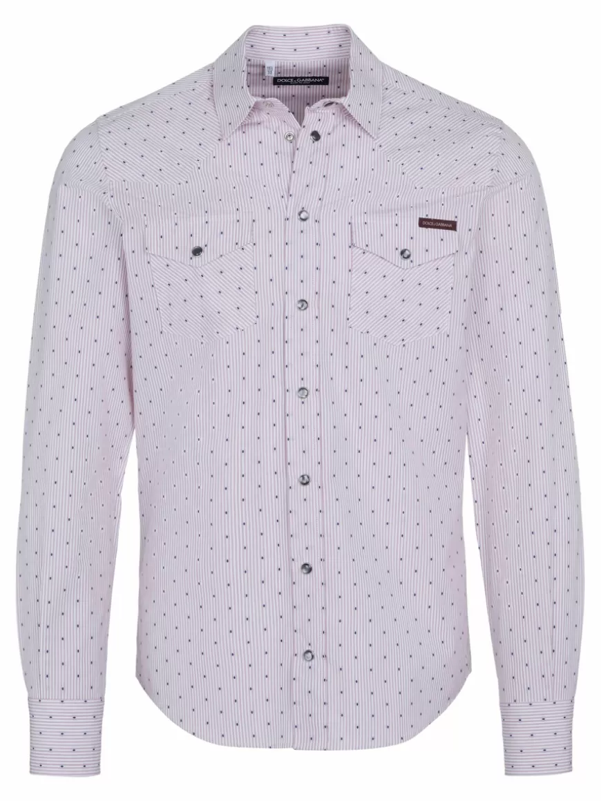 Dolce & Gabbana Shirt White-red Best