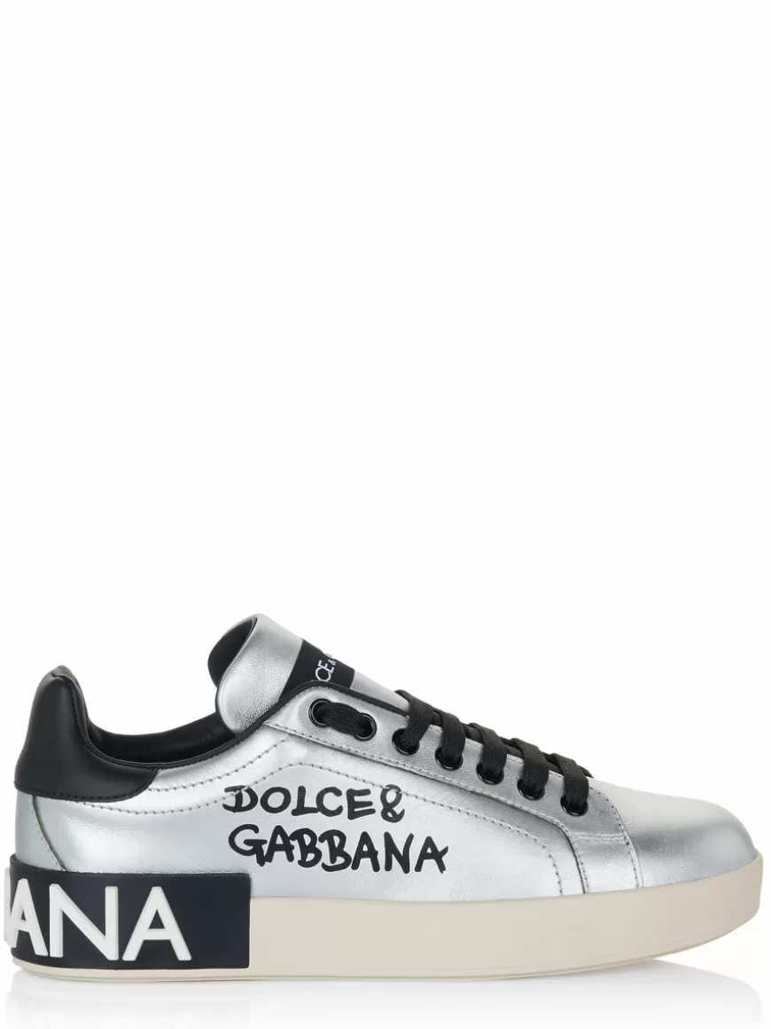 Dolce & Gabbana Shoe Silver Cheap