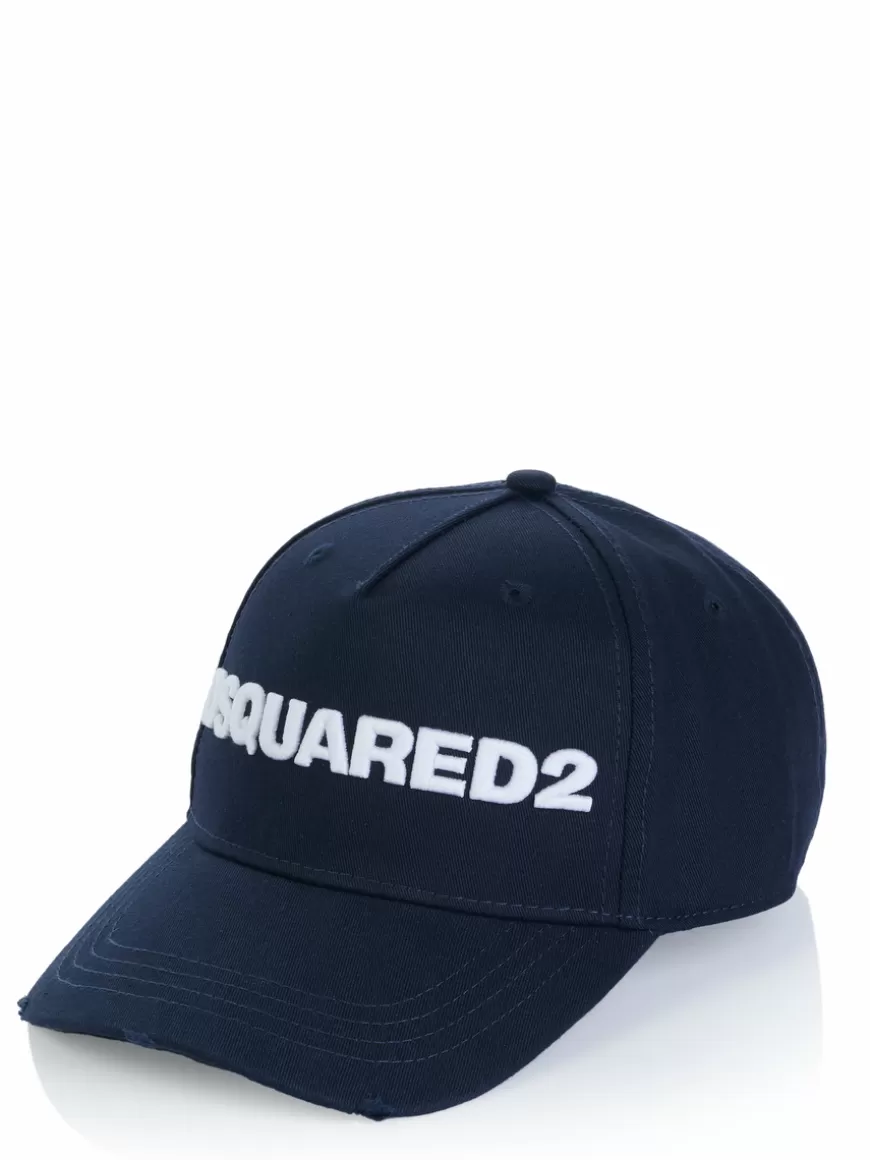 Dsquared2 Cap Dark Blue Darkblue Sale