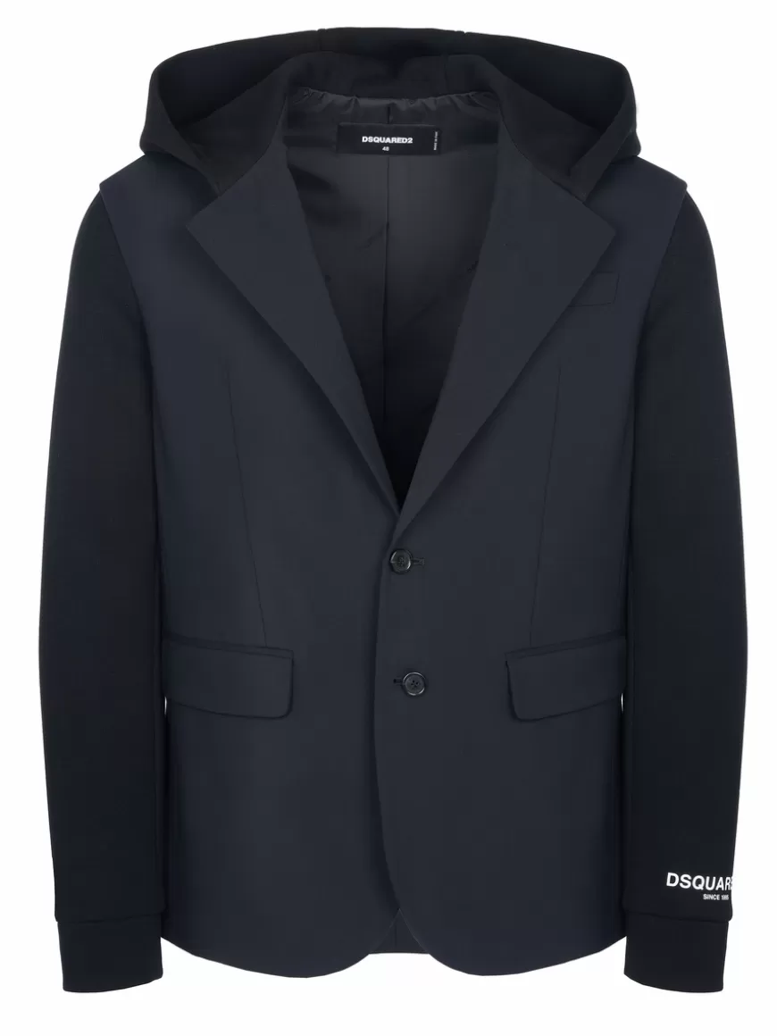 Dsquared2 Jacket Black Clearance