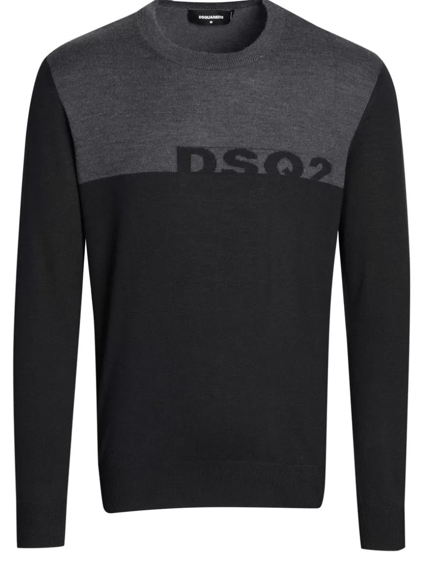 Dsquared2 Pullover Black-grey Fashion