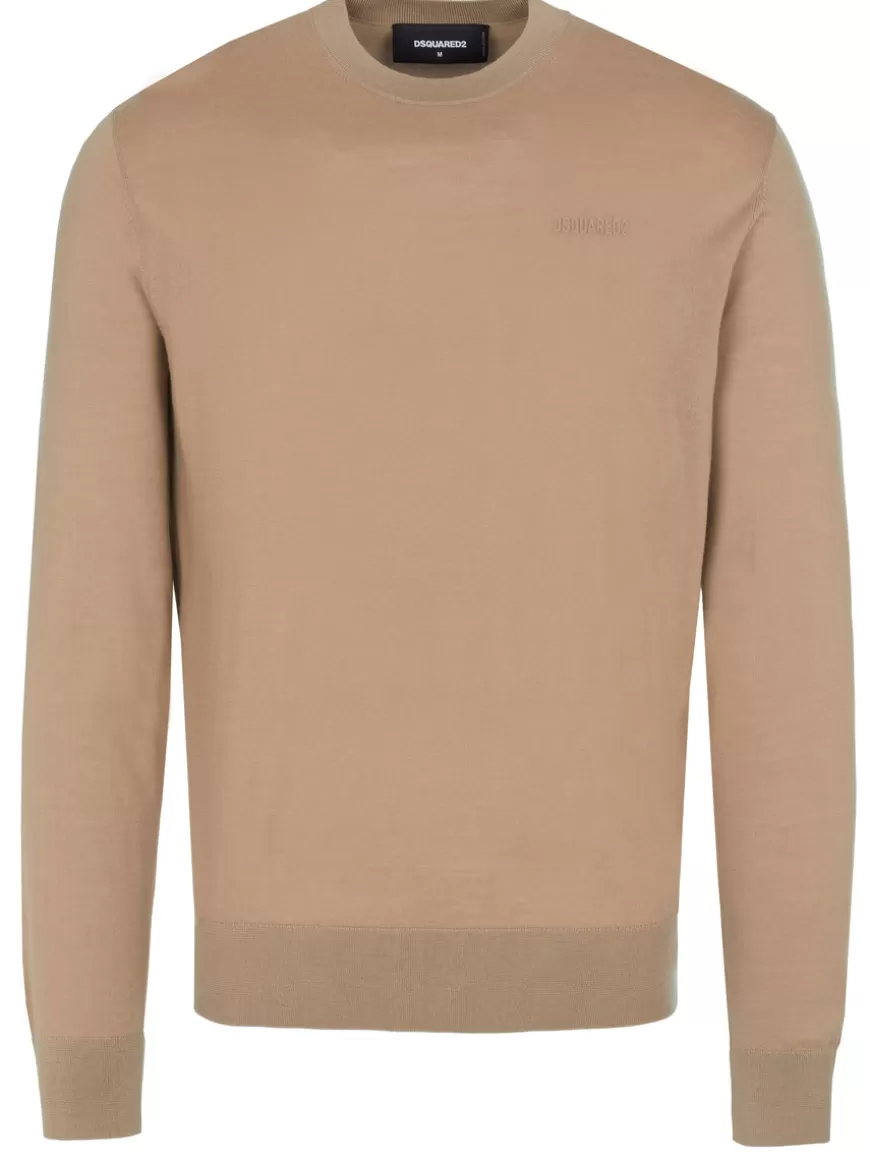 Dsquared2 Pullover Cappuccino Online