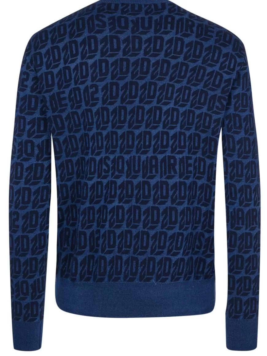 Dsquared2 Pullover dark blue Darkblue Best Sale