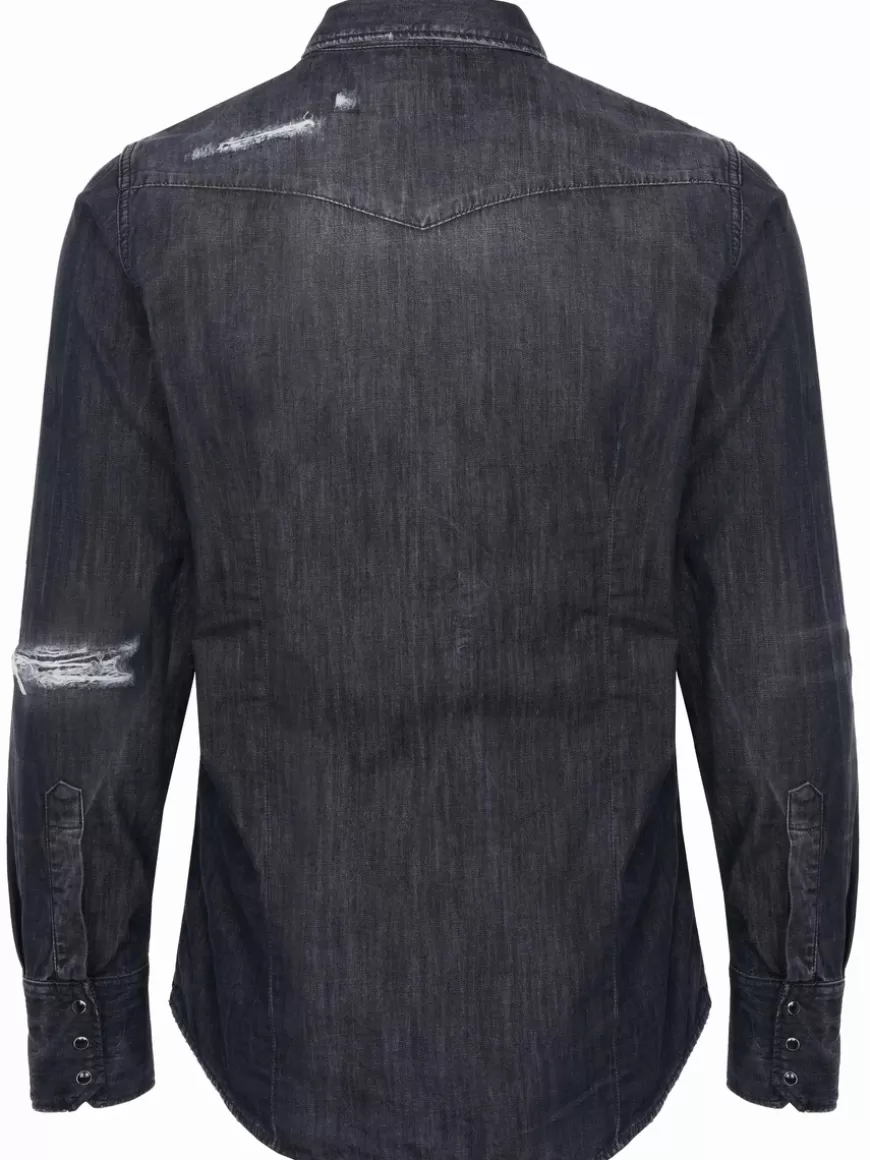 Dsquared2 Shirt dark grey Darkgrey New