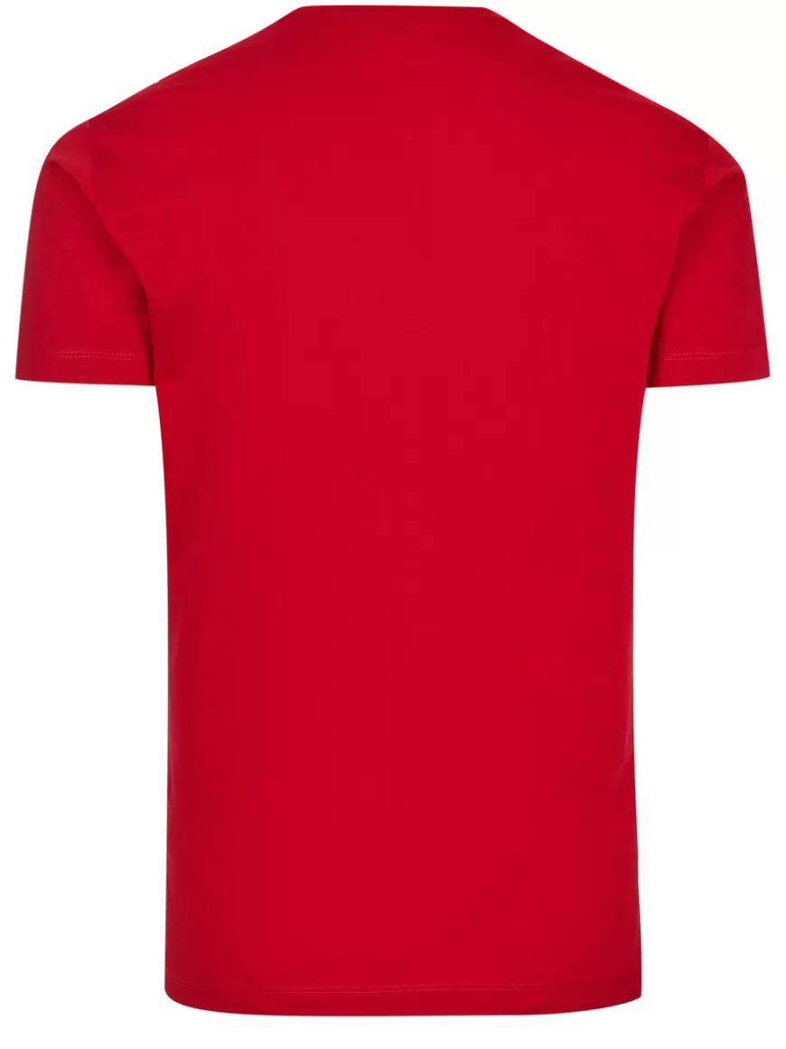 Dsquared2 T-shirt Red New