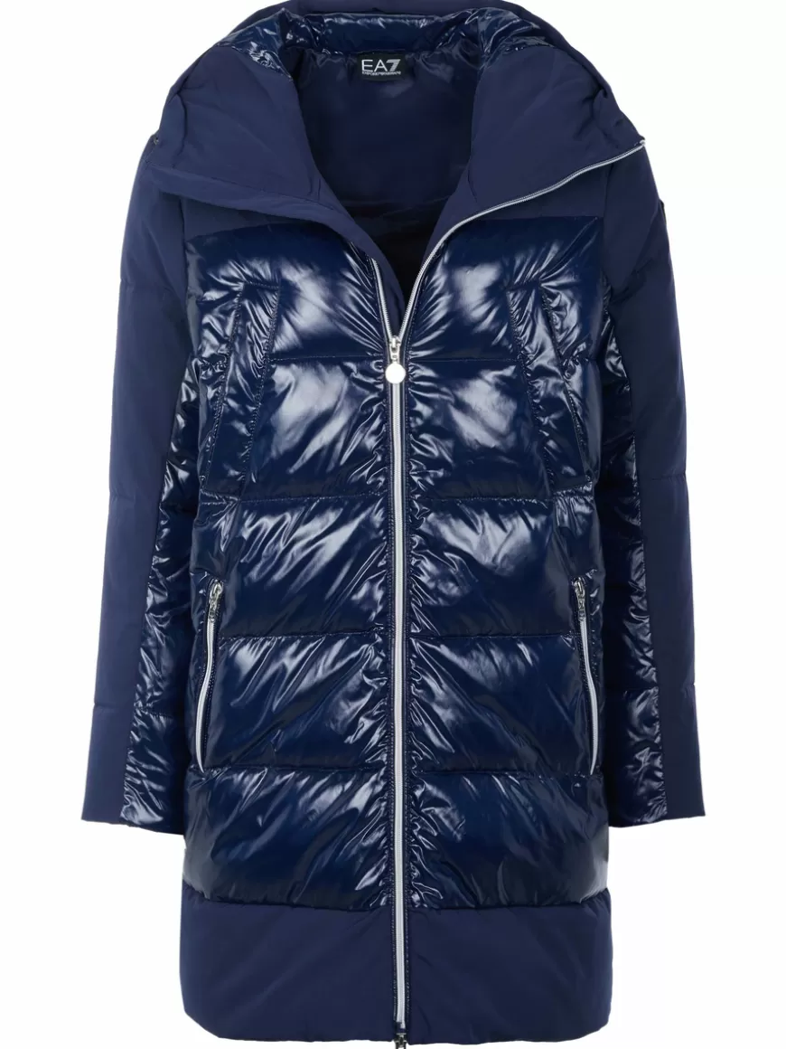 EA7 Emporio Armani Coat Navy Outlet