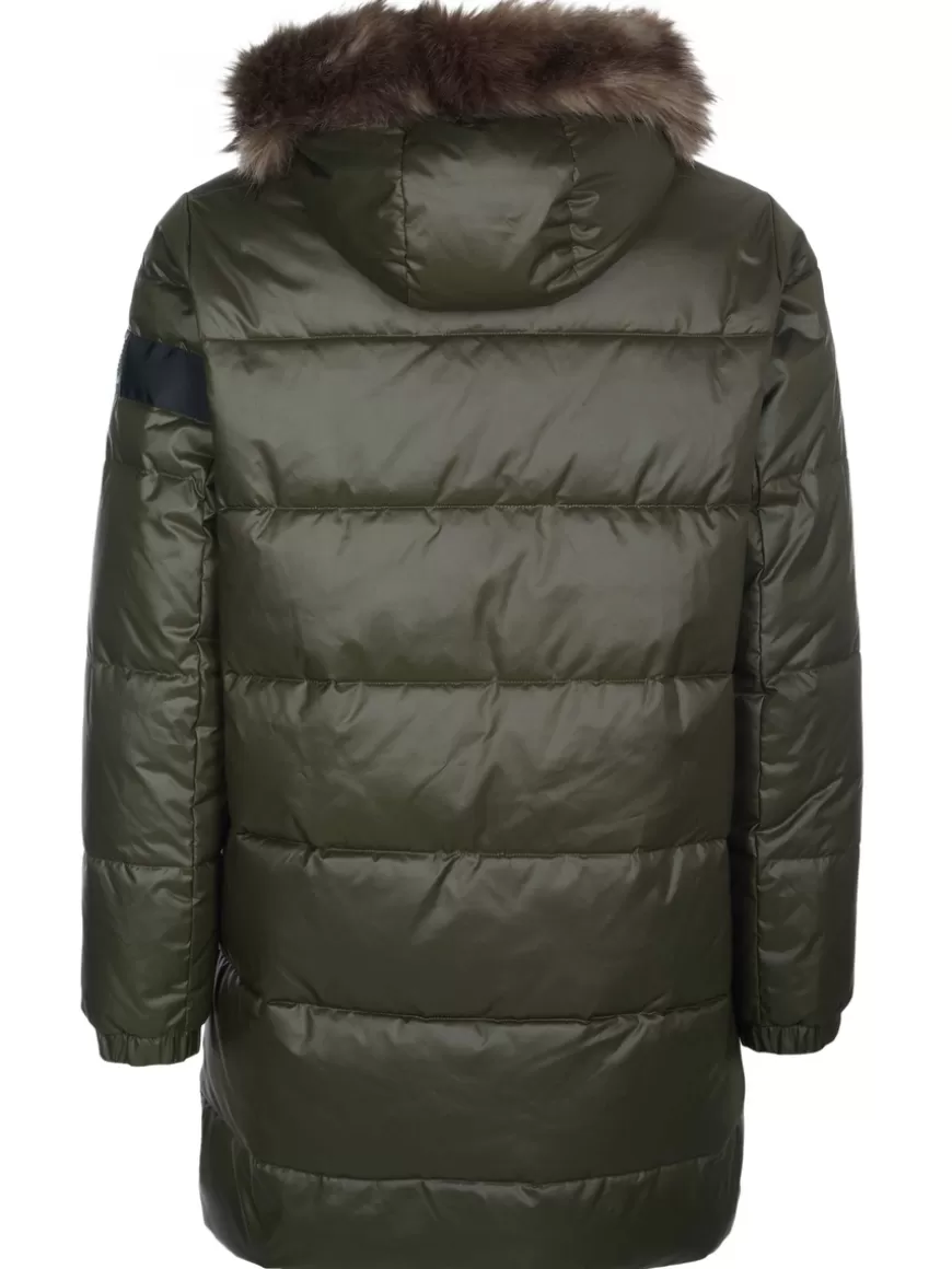 EA7 Emporio Armani Jacket Olive Flash Sale