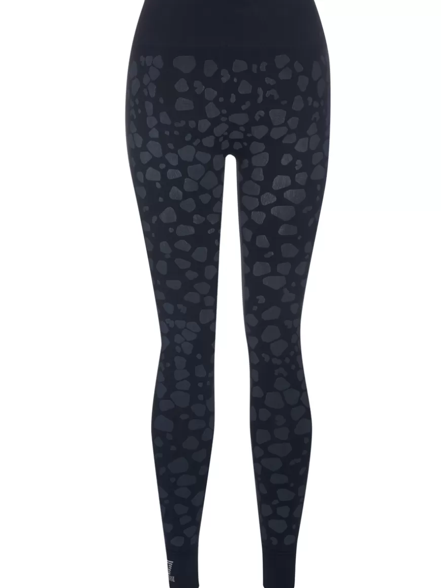 EA7 Emporio Armani Leggings Black Fashion