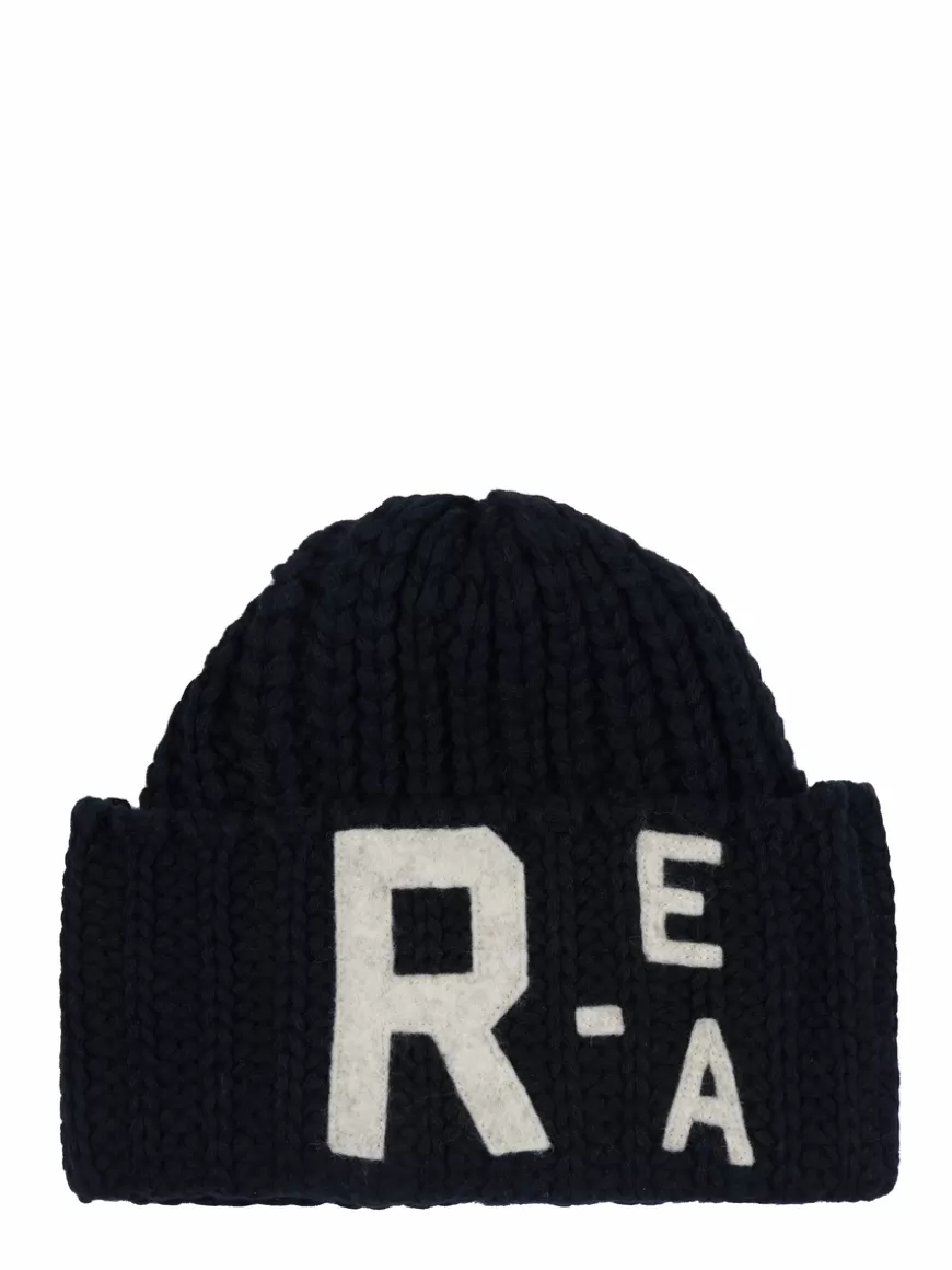 Emporio Armani Beanie Black Best Sale