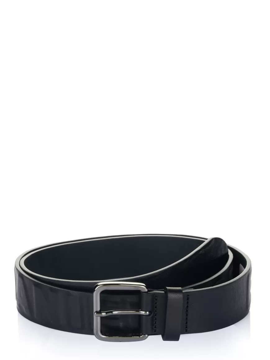 Emporio Armani Belt Black Shop