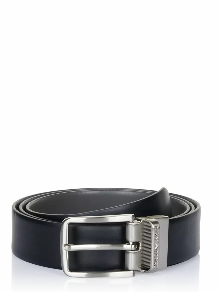 Emporio Armani Belt Black-grey Best