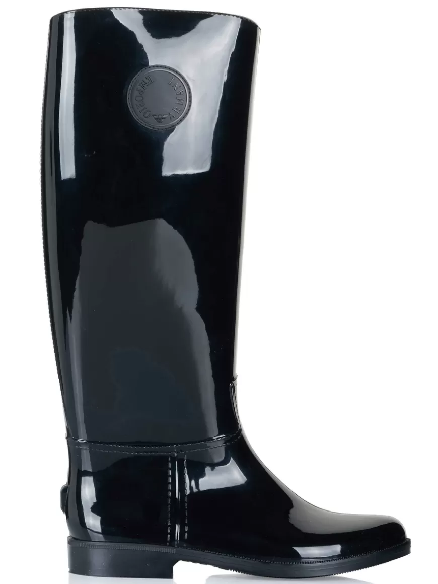 Emporio Armani boots Black Discount