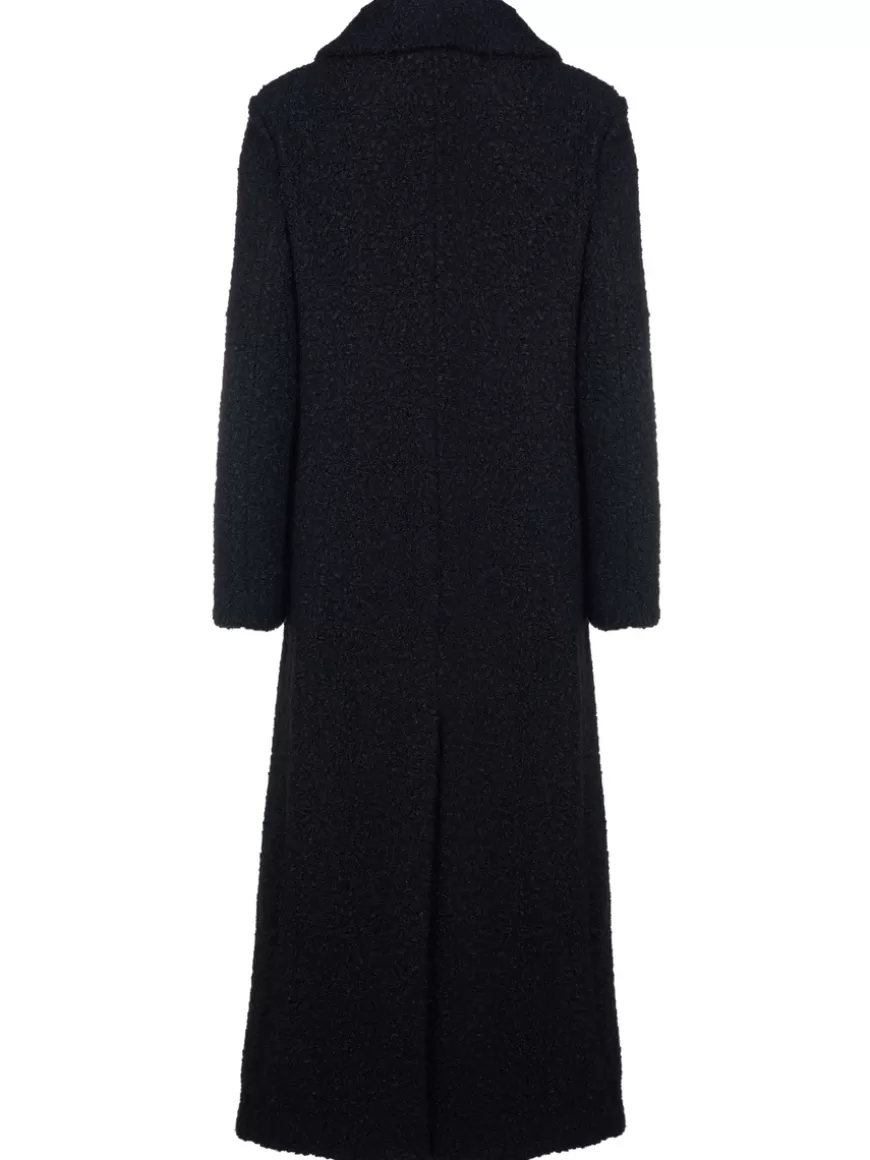 Emporio Armani Coat Black Shop