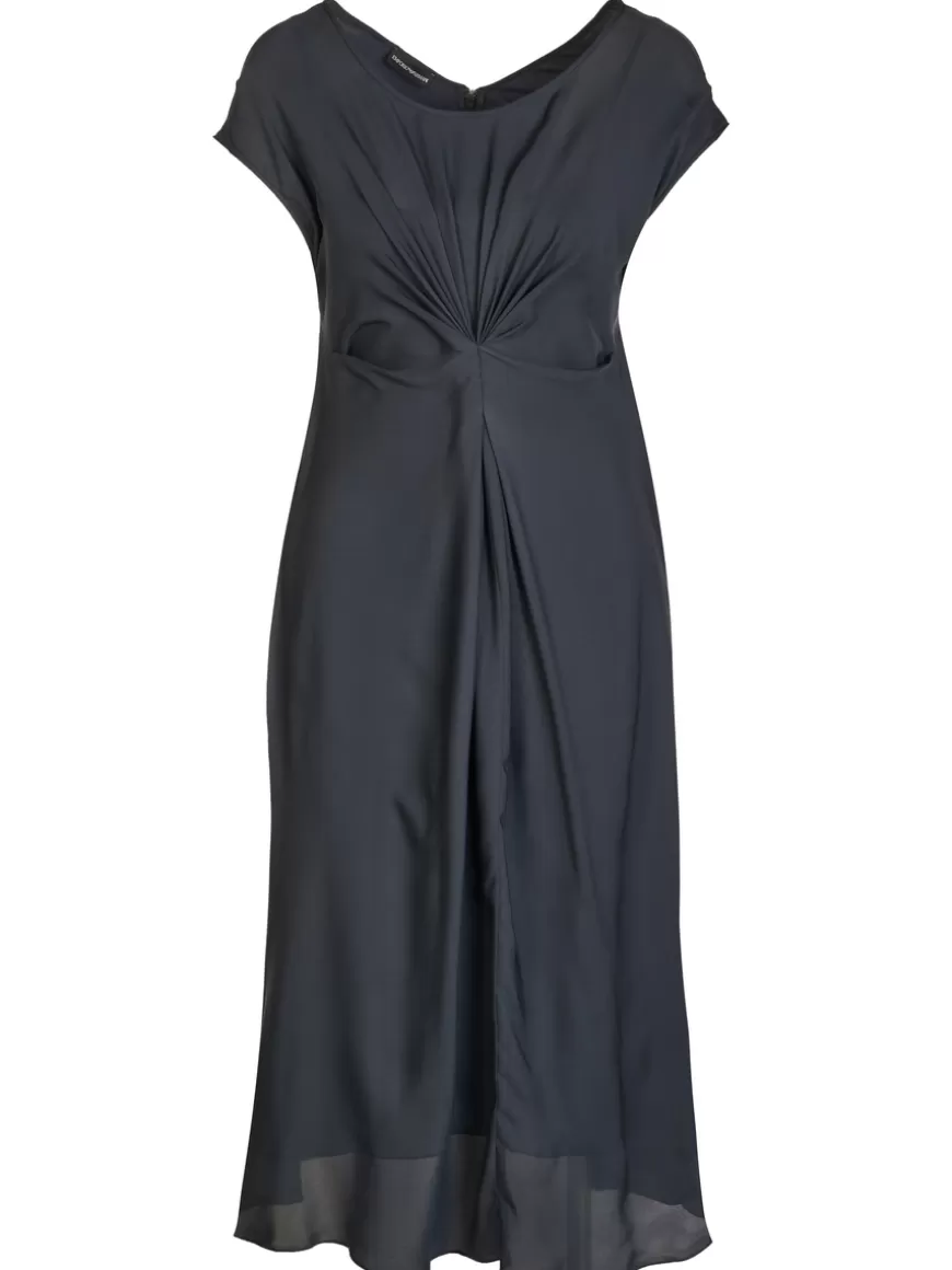 Emporio Armani Dress dark blue Darkblue Best Sale