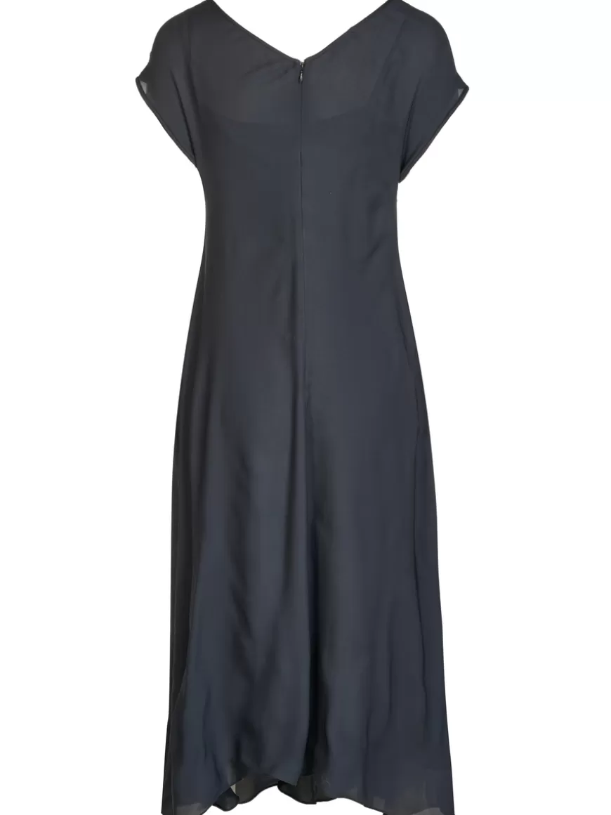 Emporio Armani Dress dark blue Darkblue Best Sale