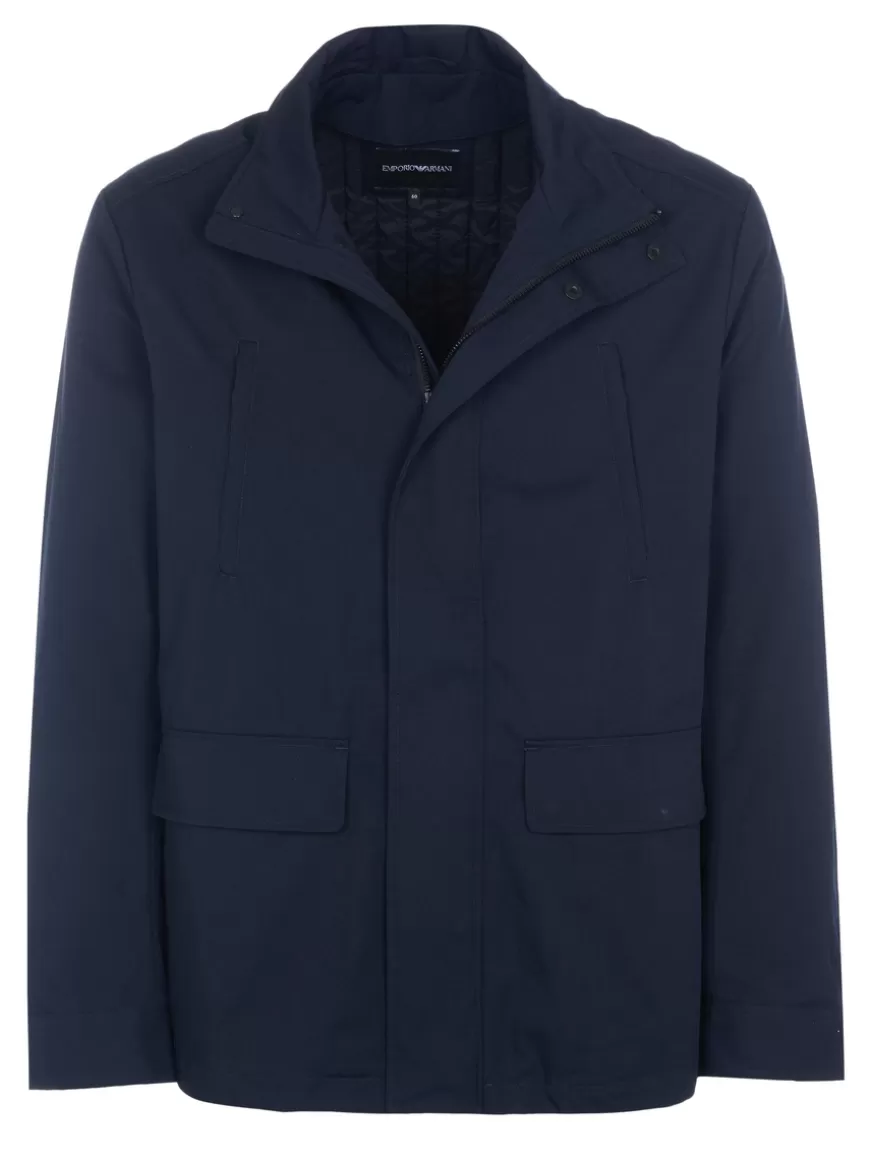 Emporio Armani Jacket dark blue Darkblue Best Sale