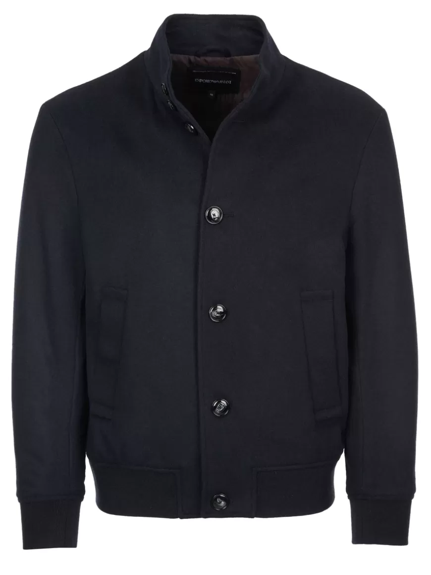 Emporio Armani Jacket Navy Online