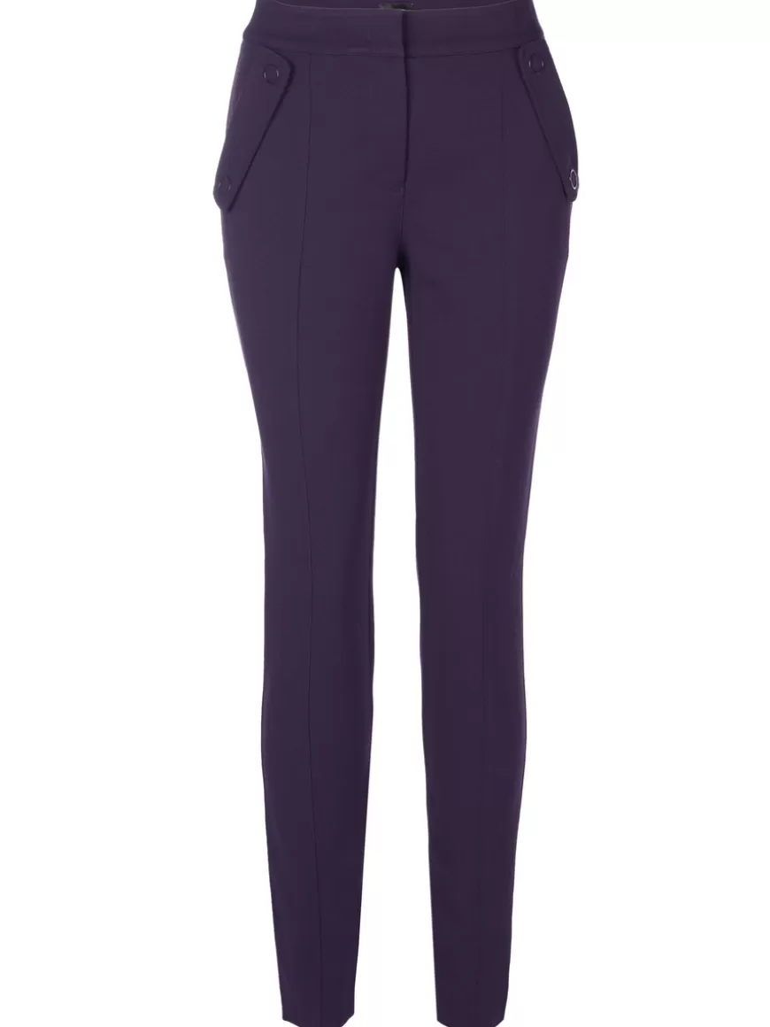 Emporio Armani Pants Purple Clearance