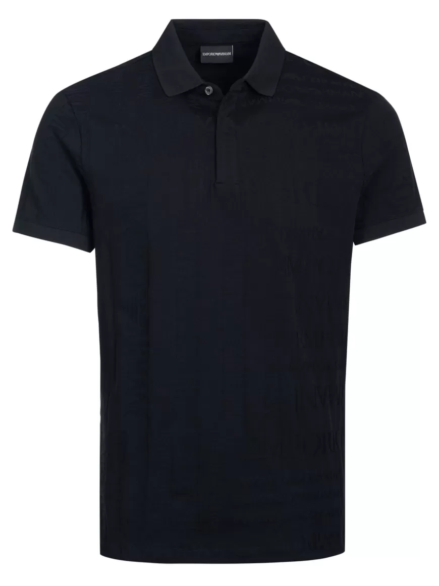 Emporio Armani Poloshirt Black Clearance