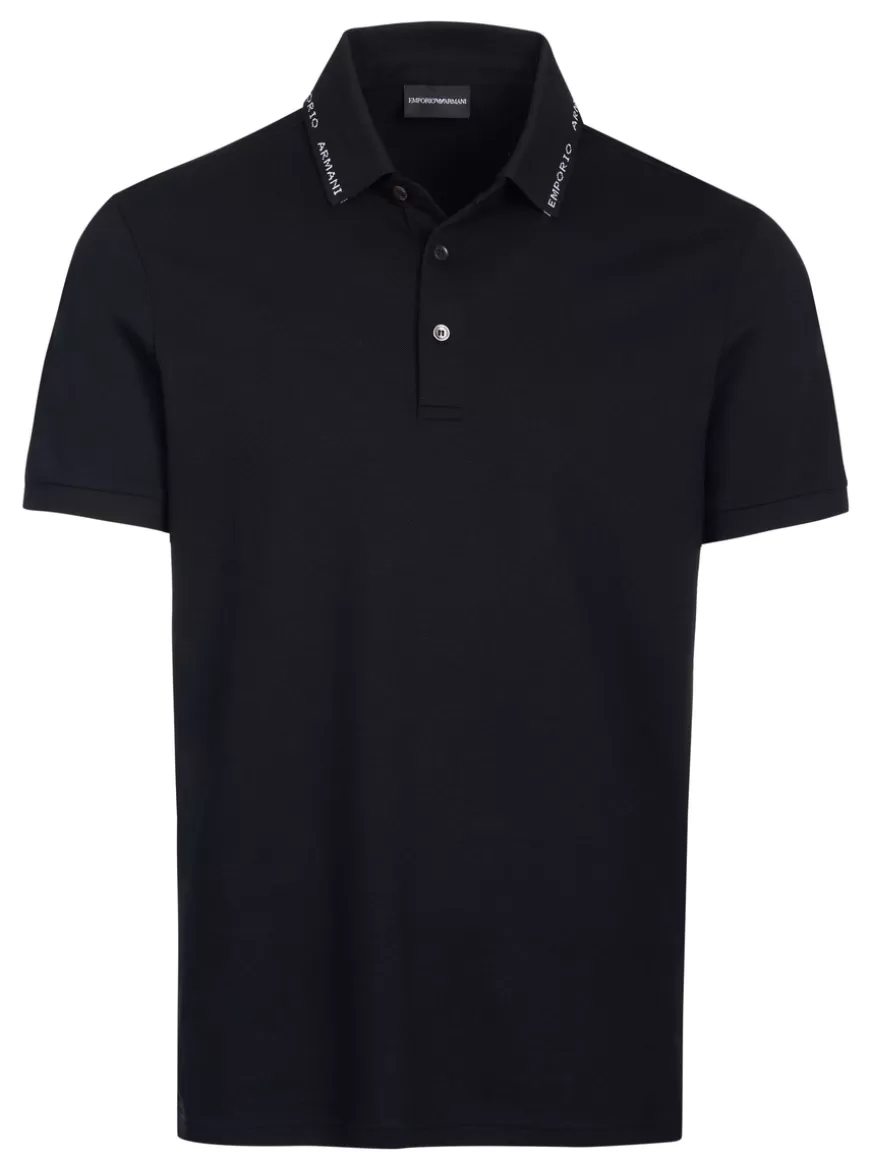 Emporio Armani Poloshirt Black Hot