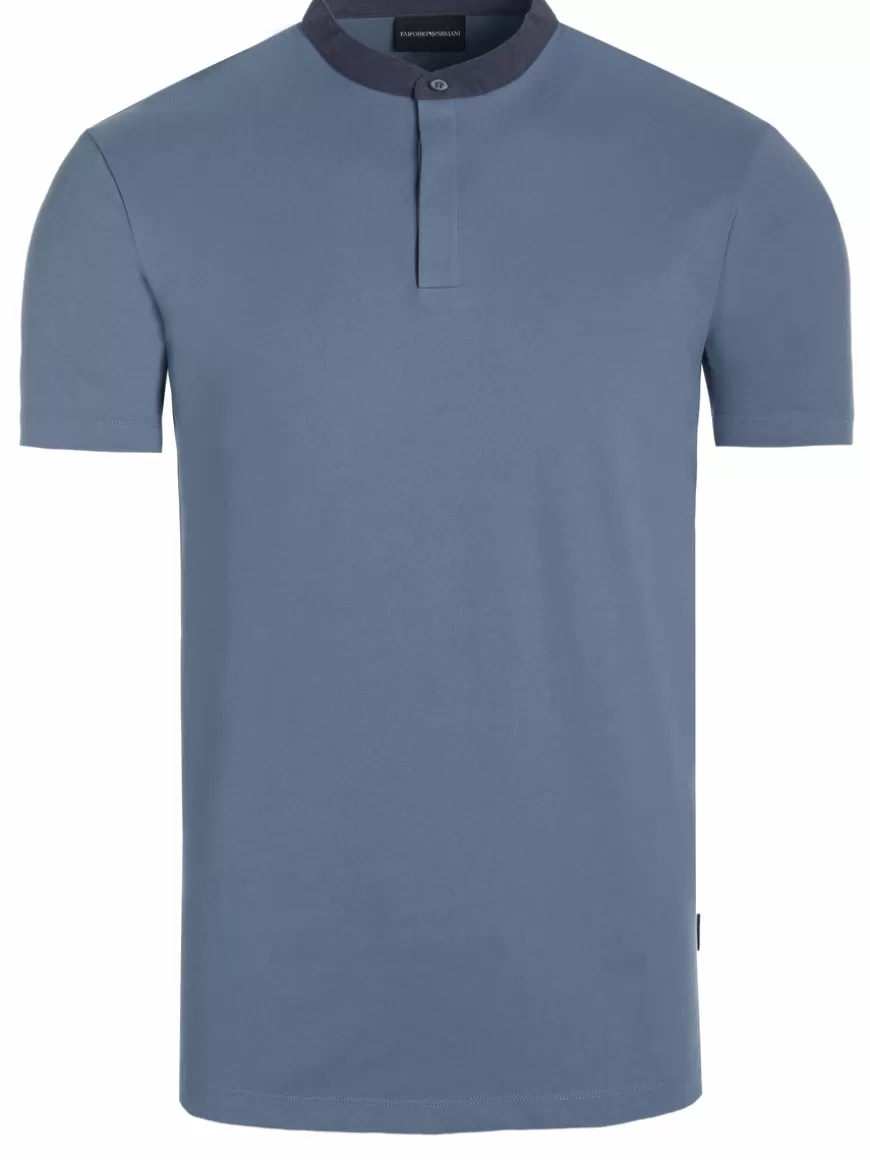 Emporio Armani Poloshirt light blue Lightblue Hot