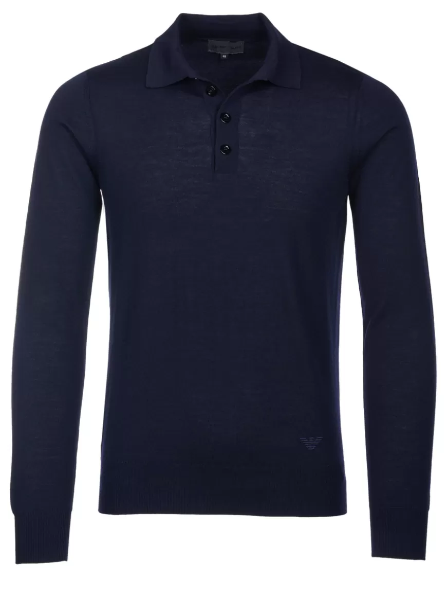 Emporio Armani Poloshirt Navy Sale