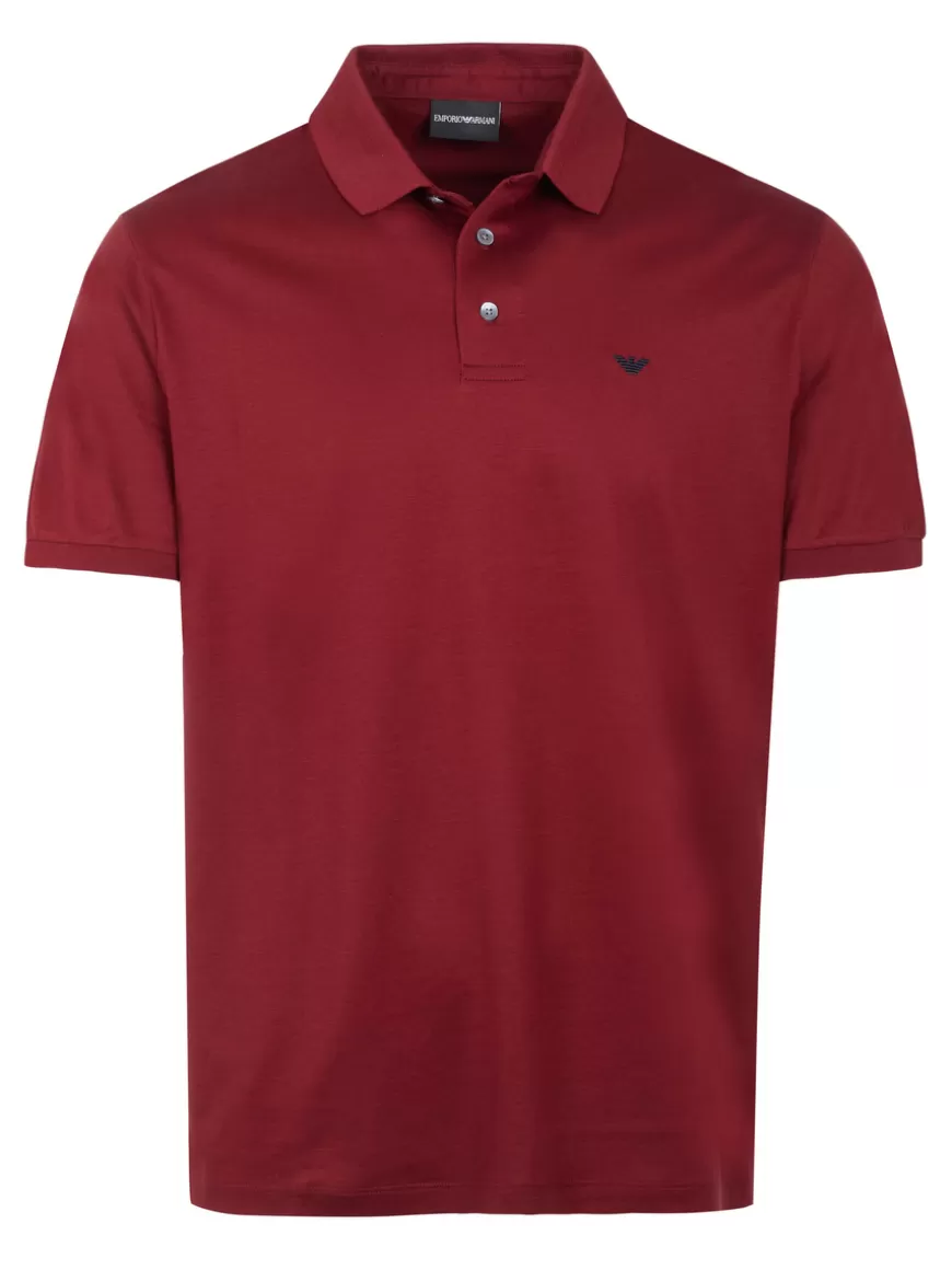 Emporio Armani Poloshirt Red Online