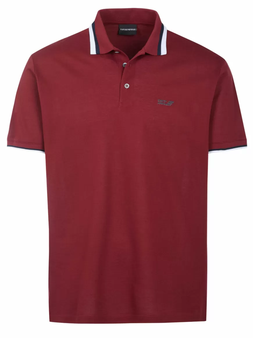 Emporio Armani Poloshirt Red Flash Sale