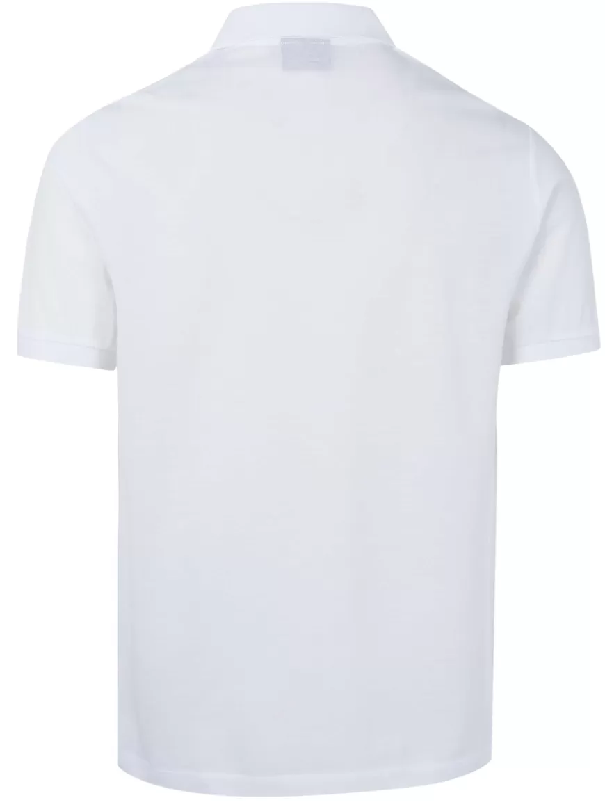 Emporio Armani Poloshirt White Cheap