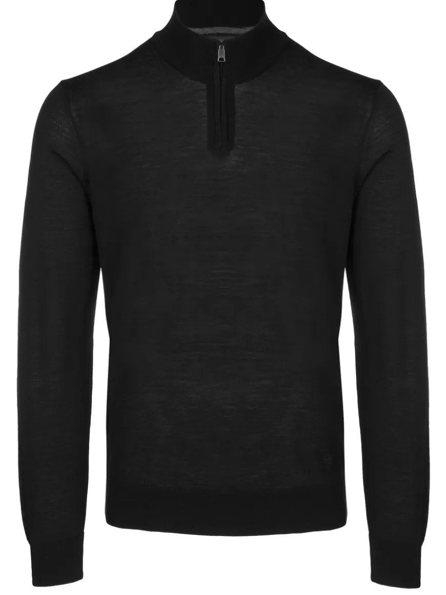 Emporio Armani Pullover Black New