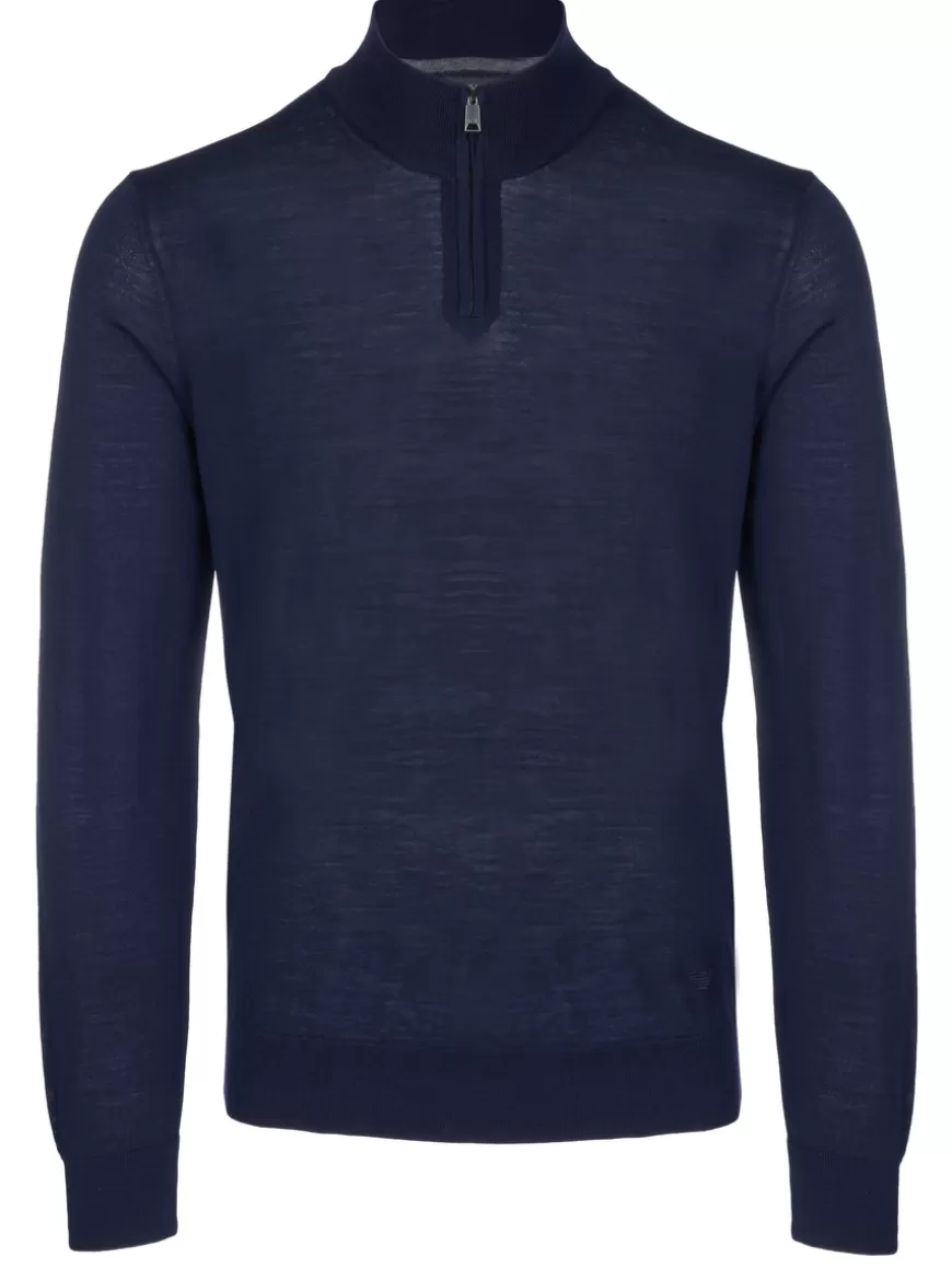 Emporio Armani Pullover Blue Hot