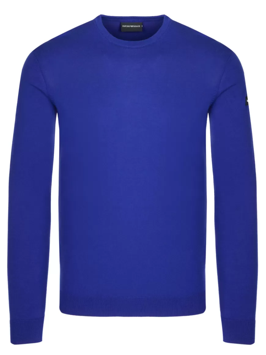 Emporio Armani Pullover Blue Hot