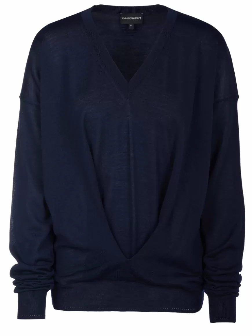 Emporio Armani Pullover Blue Best