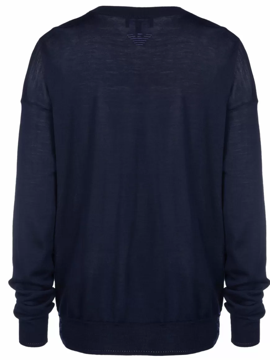 Emporio Armani Pullover Blue Best