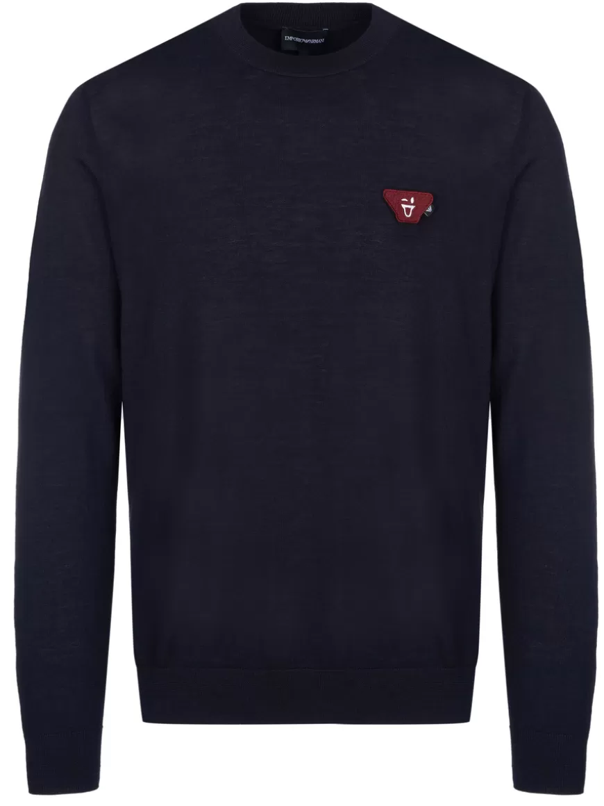 Emporio Armani Pullover Navy New