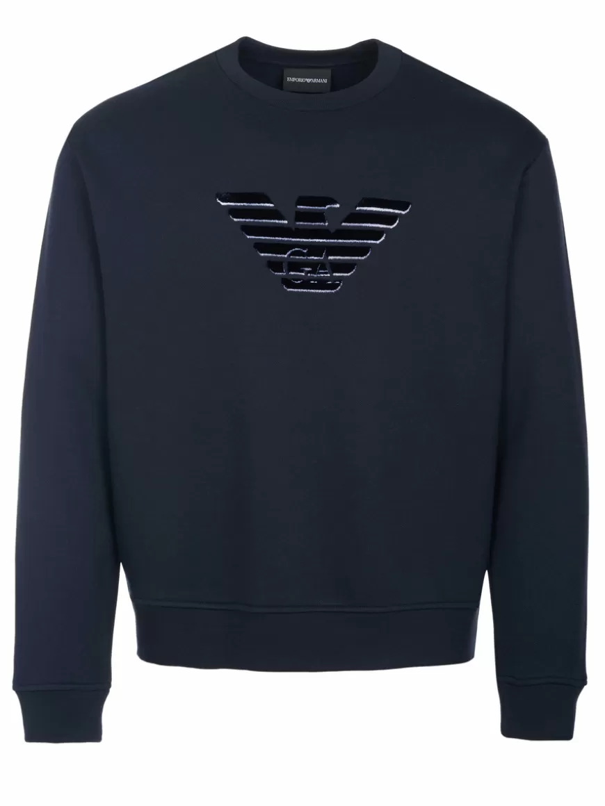 Emporio Armani Pullover Navy Sale