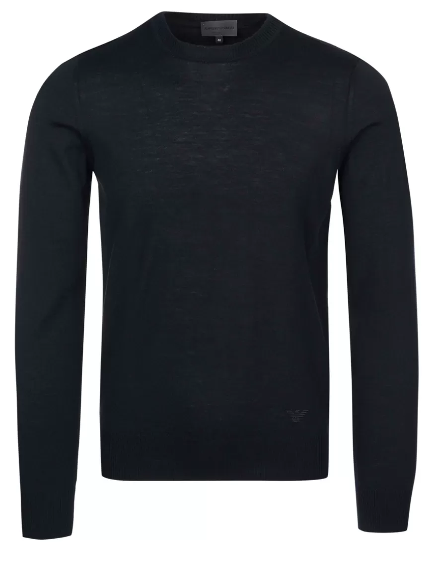 Emporio Armani Pullover Navy Cheap