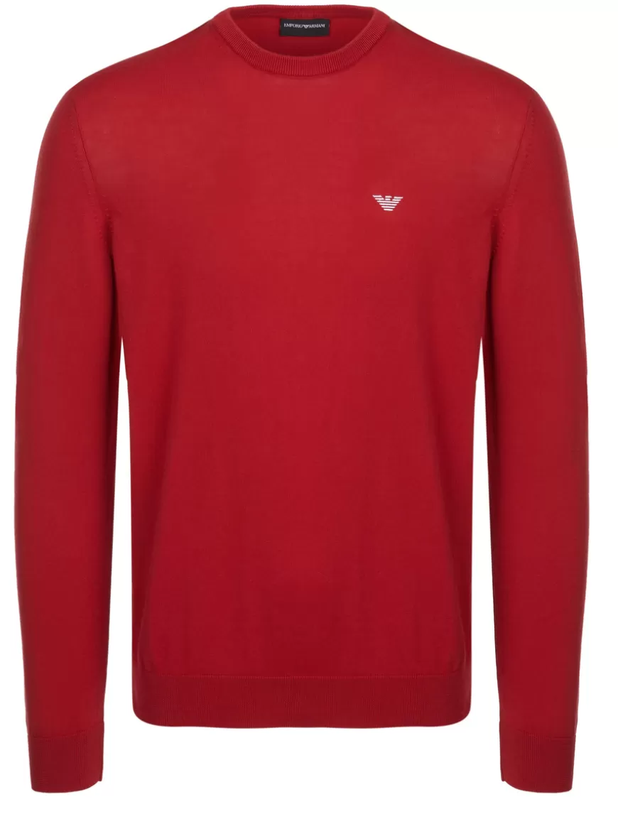 Emporio Armani Pullover Red Best Sale