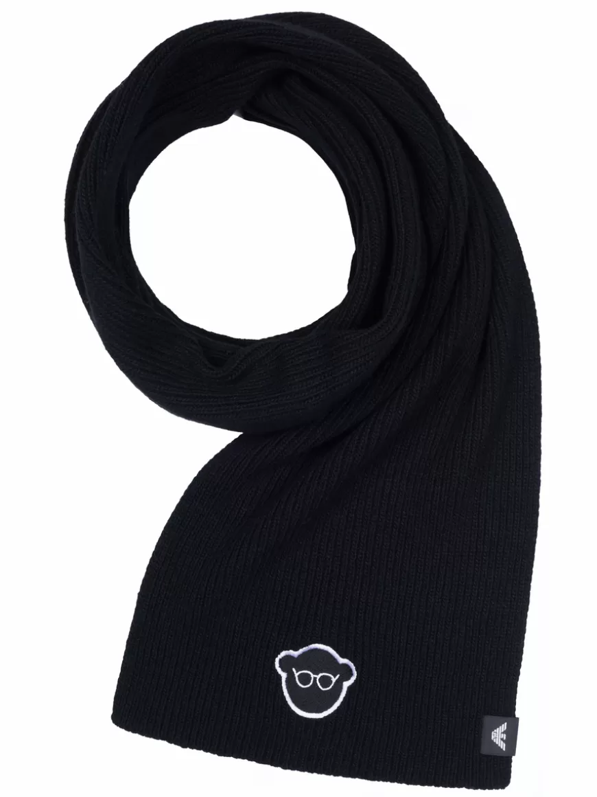 Emporio Armani Scarf Black Best