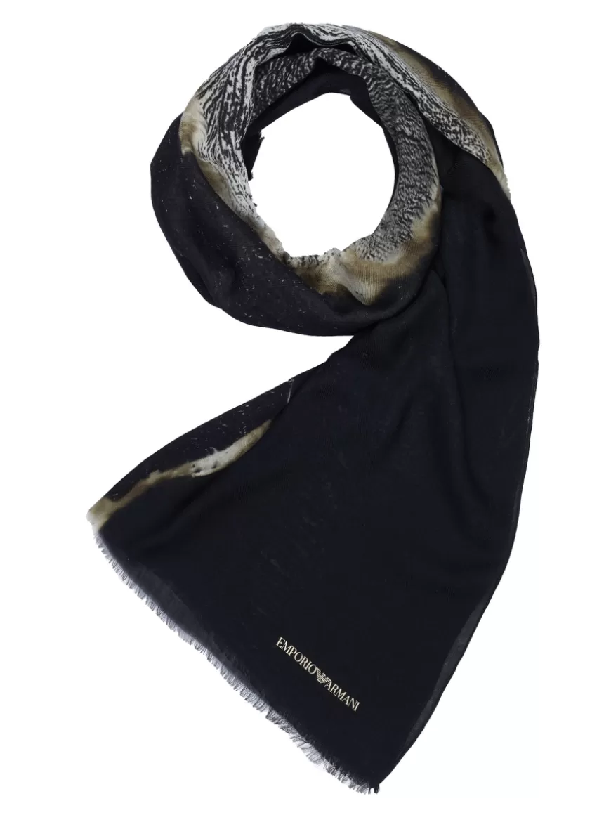 Emporio Armani Scarf Black Store