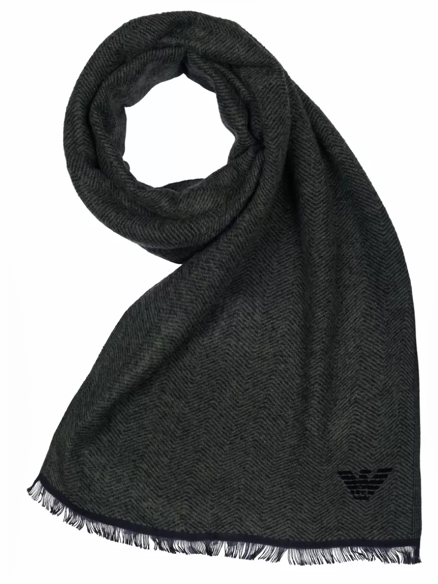 Emporio Armani Scarf Green Cheap