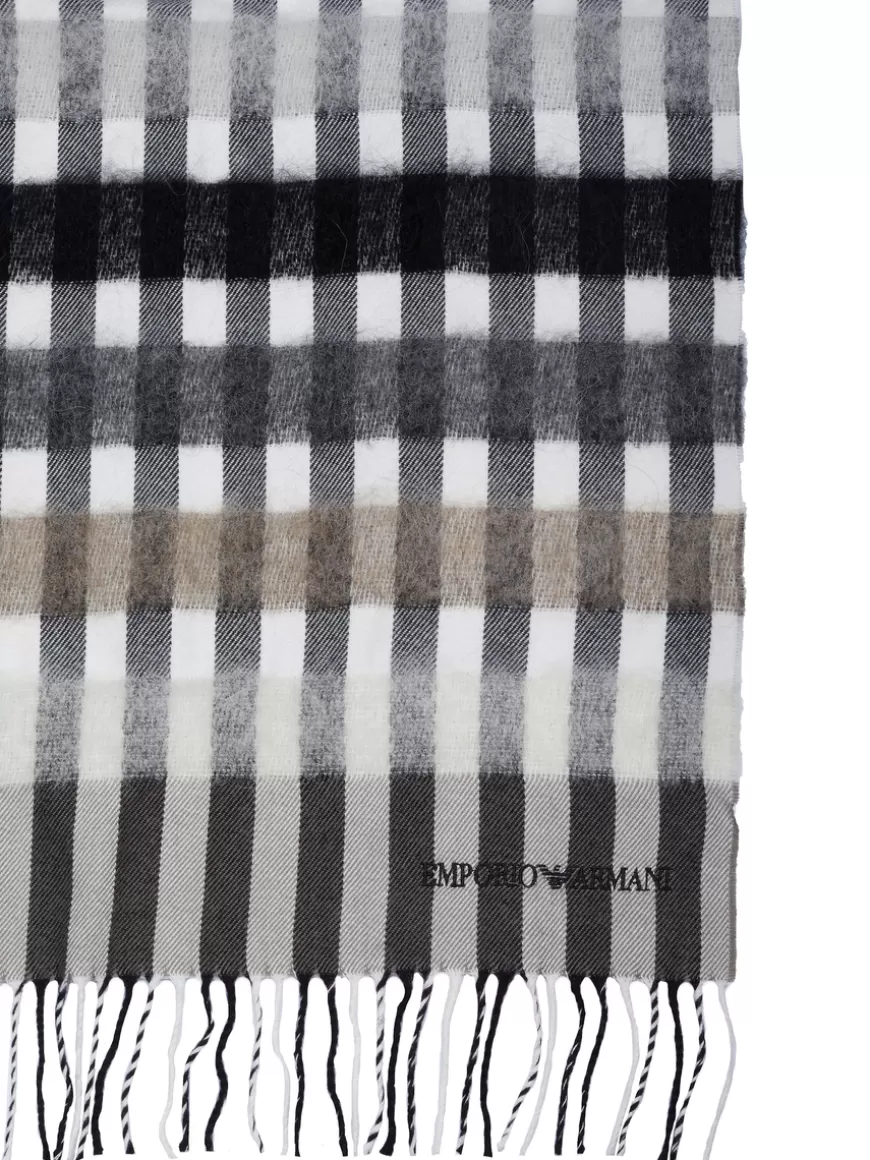 Emporio Armani Scarf Grey Discount