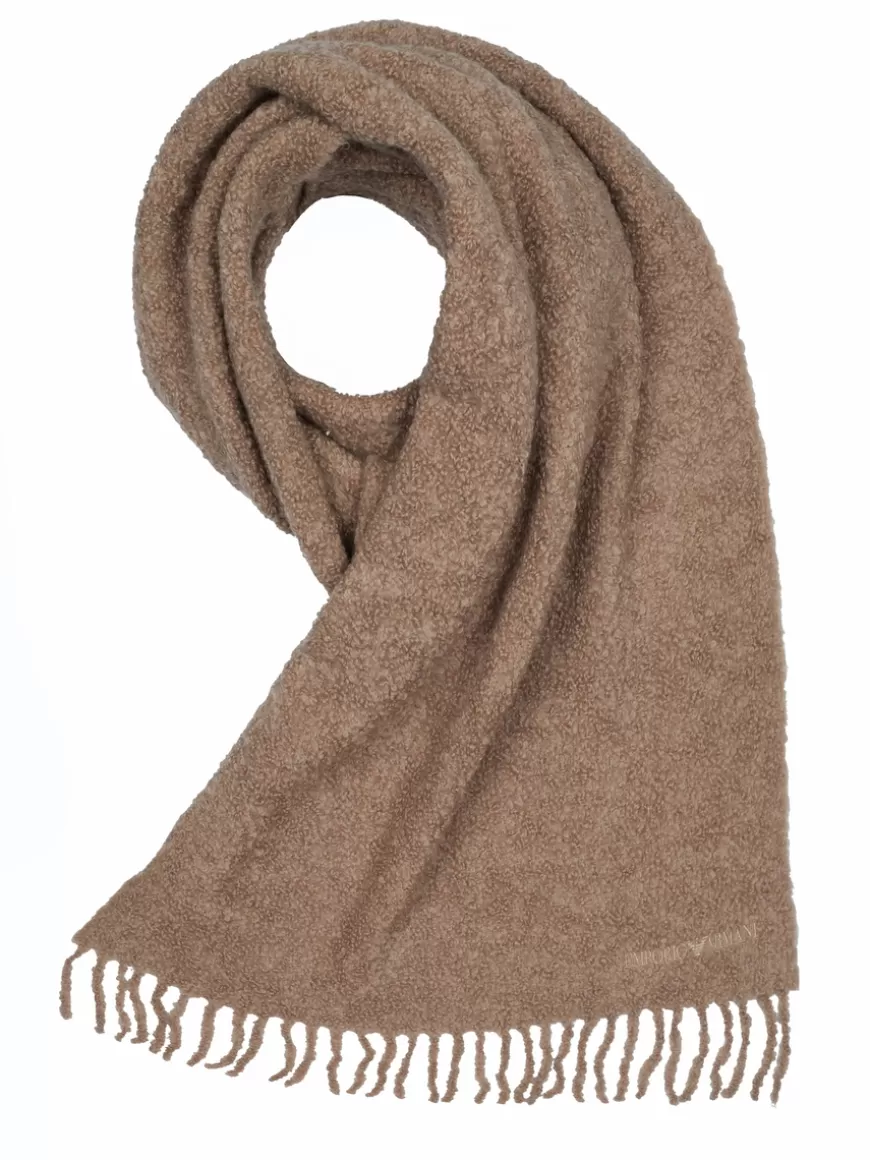 Emporio Armani Scarf light brown Lightbrown Hot