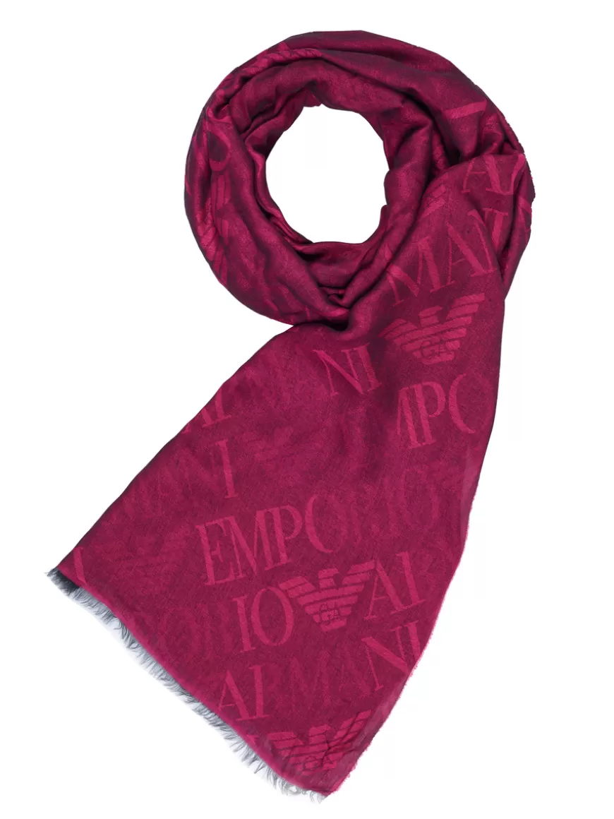 Emporio Armani Scarf Pink Shop