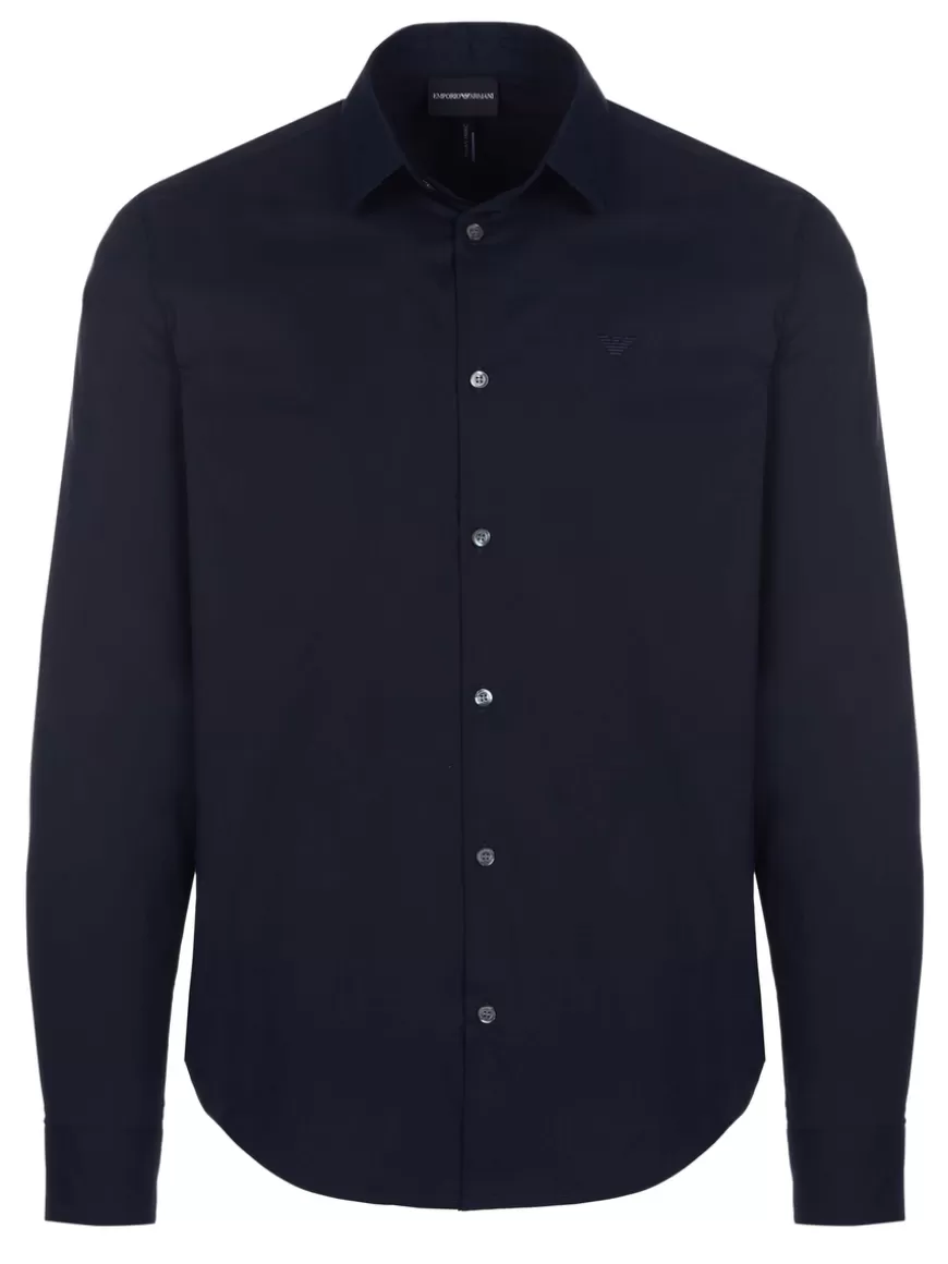 Emporio Armani Shirt dark blue Darkblue Outlet