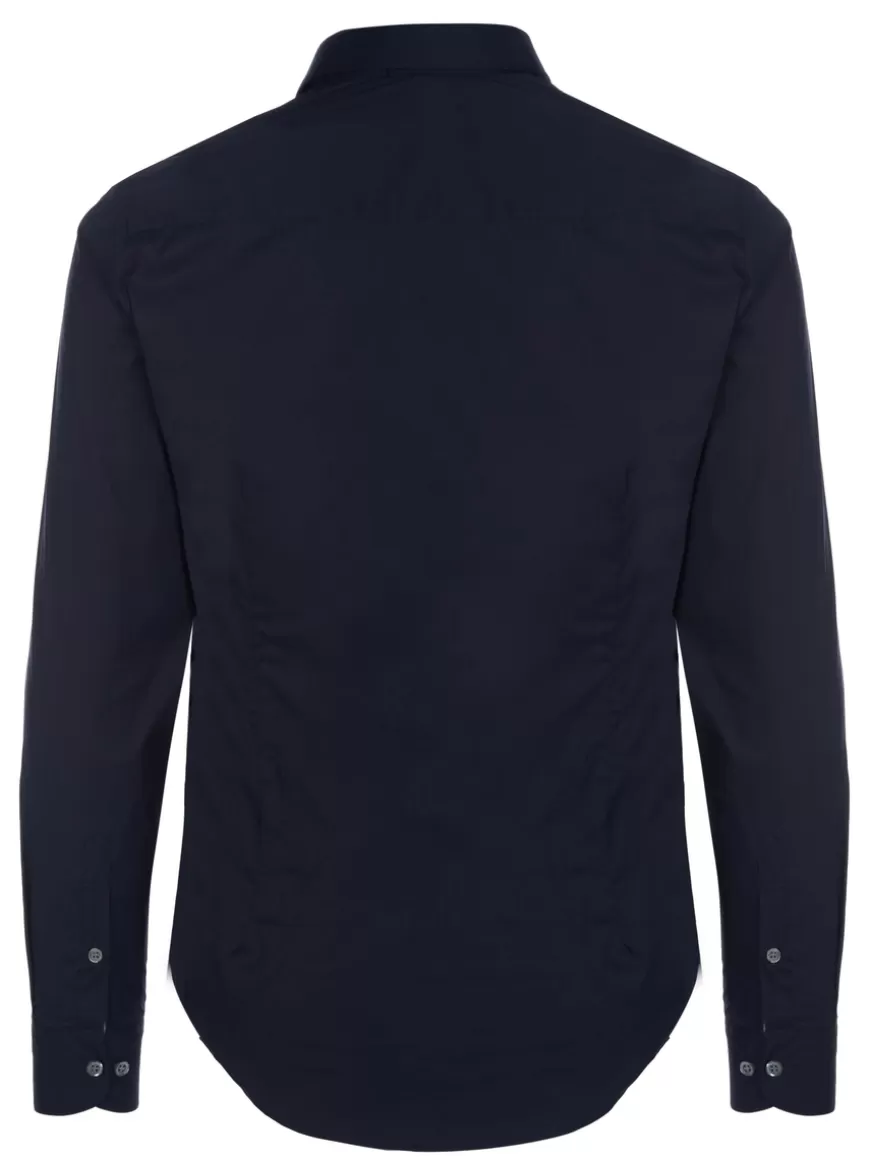 Emporio Armani Shirt dark blue Darkblue Outlet